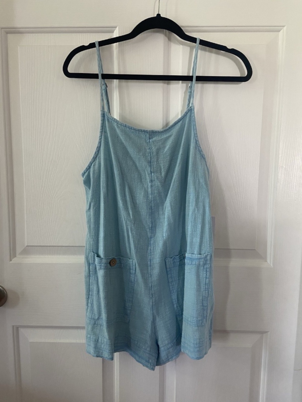 Rip Curl Women's Classic Surf One Piece Romper - Light Blue - SZ Small